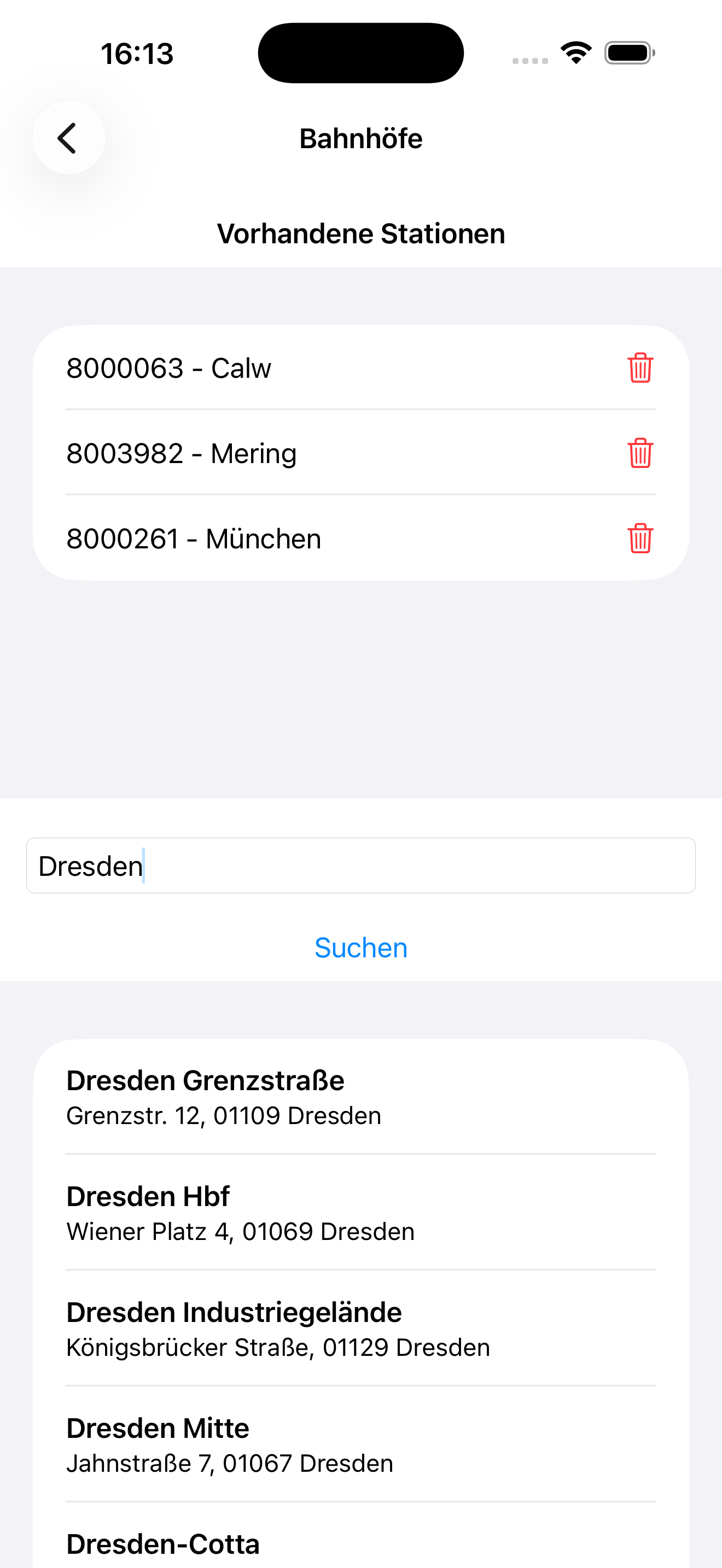 Fahrplan4U Screenshot 3