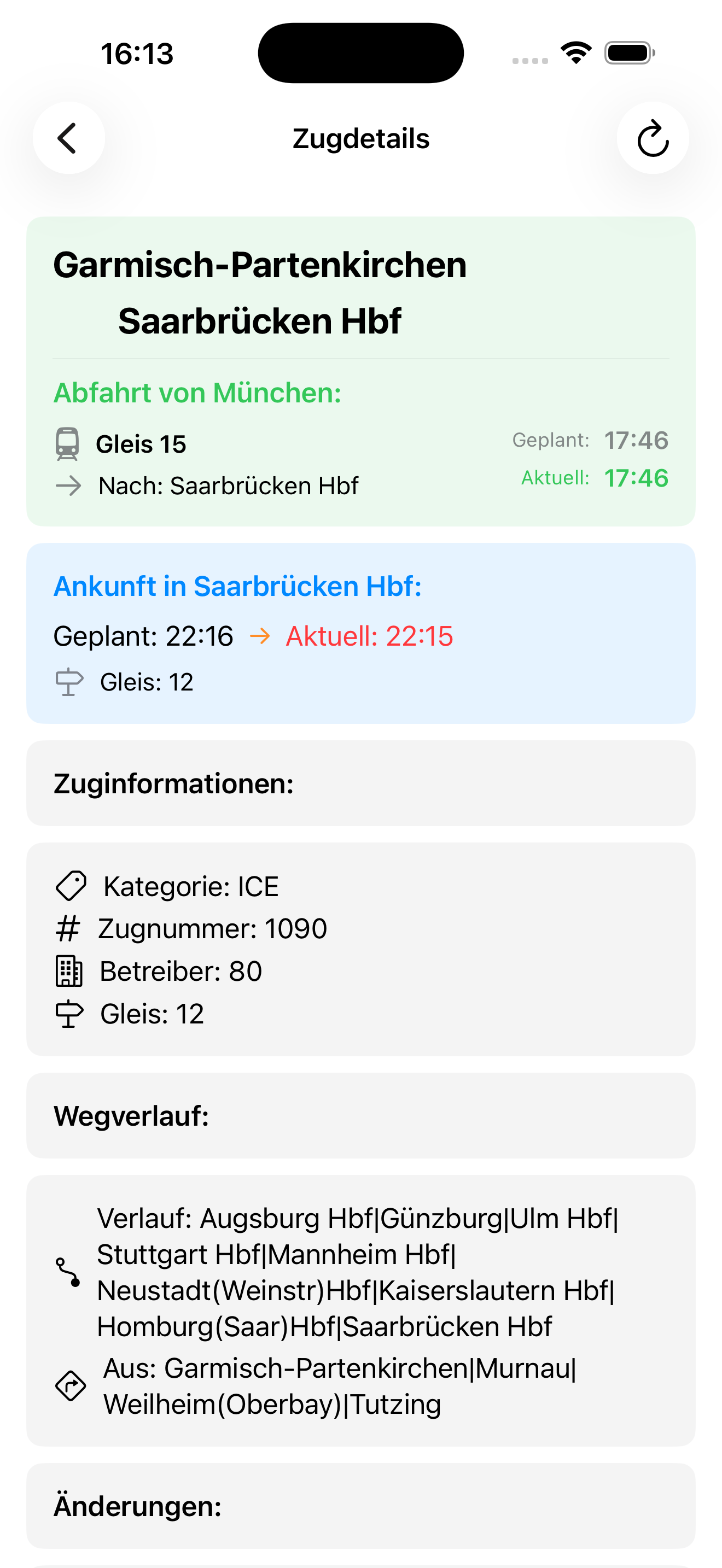 Fahrplan4U Screenshot 4